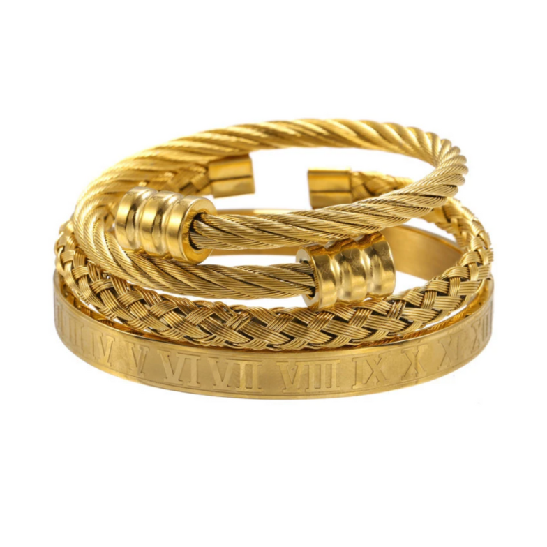 RoyalSet™ - Luxury Rope Edition Set - Verrarie - Luxe Gold