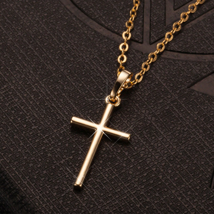 Crucifix™ - Luxury Royal Cross Chain - Verrarie - Luxe Gold