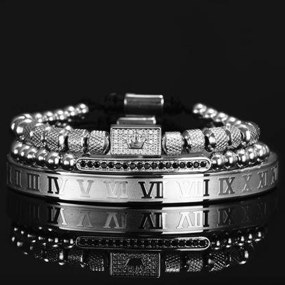 CrownSet™ - Luxury Royal King Edition - Verrarie - Sterling Silver