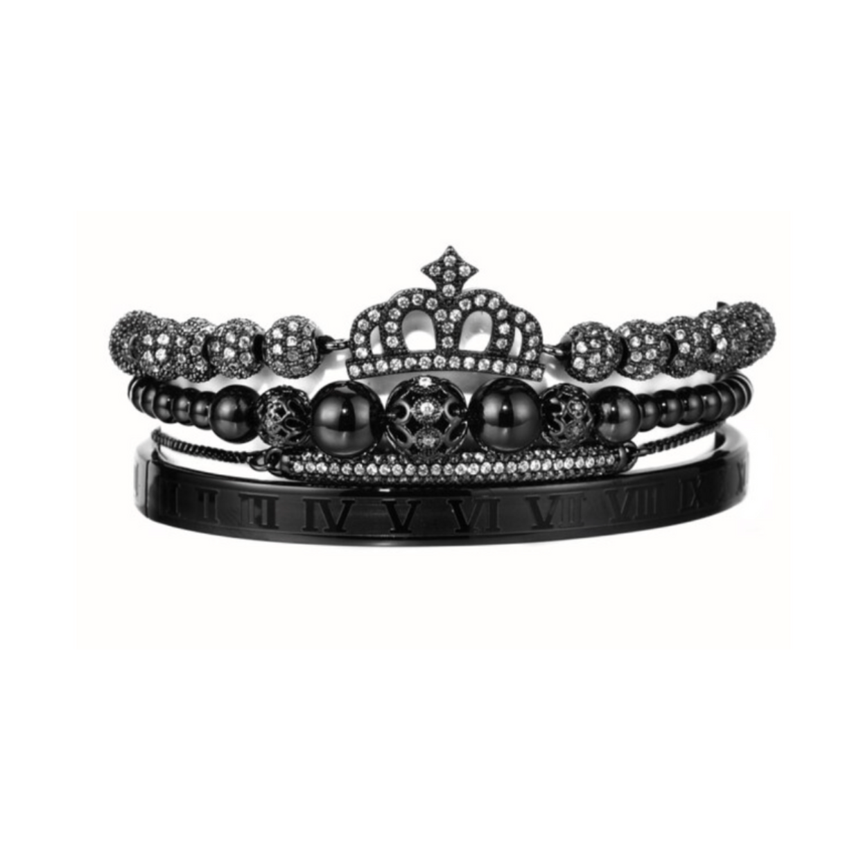 QueenSet™ - Luxury Casanova Edition Set - Verrarie - Matte Black