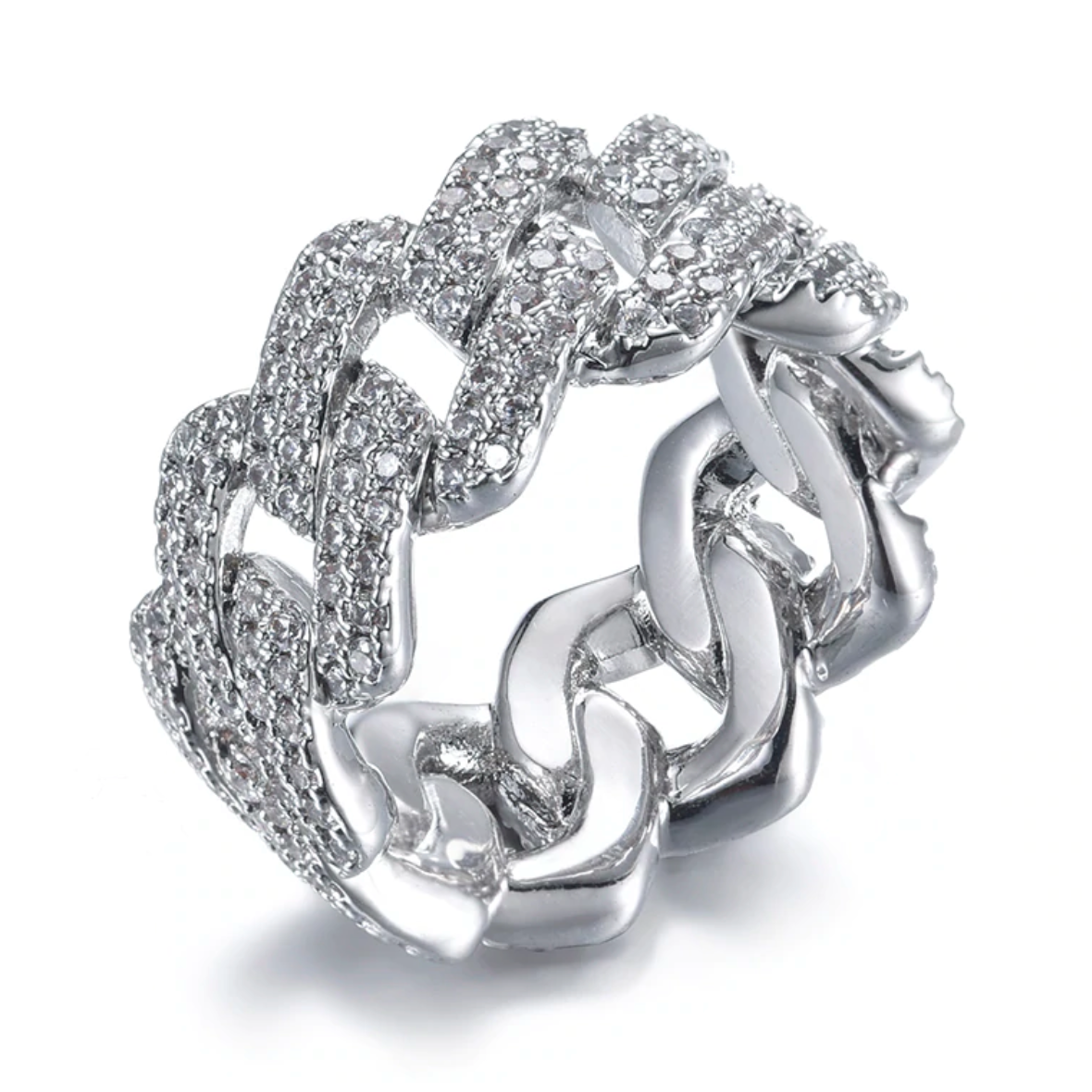 IcedRing™ - Luxury Frosted Cuban Ring - Verrarie -