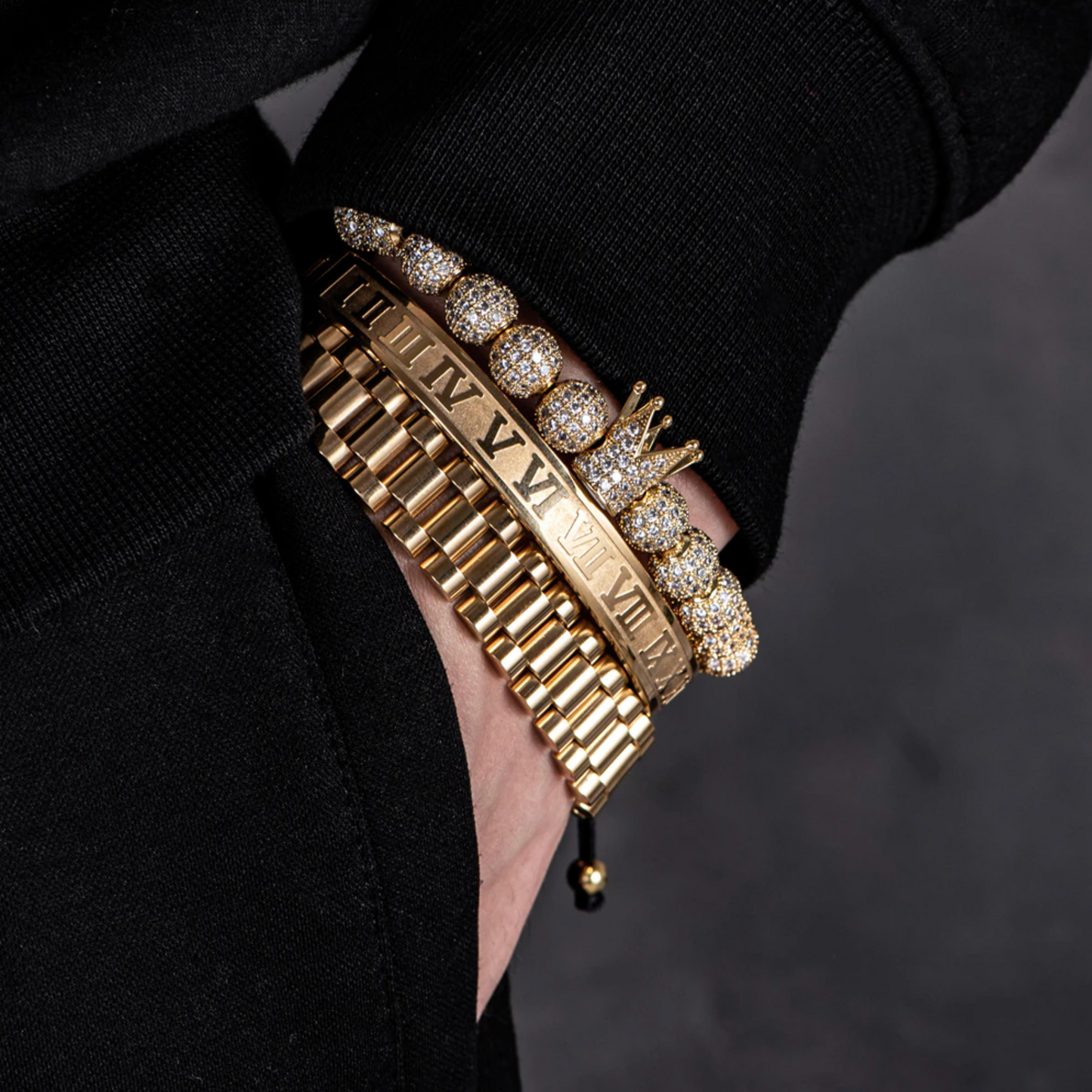 GrandSet™ - Luxury Crown Casanova Bracelet - Verrarie -