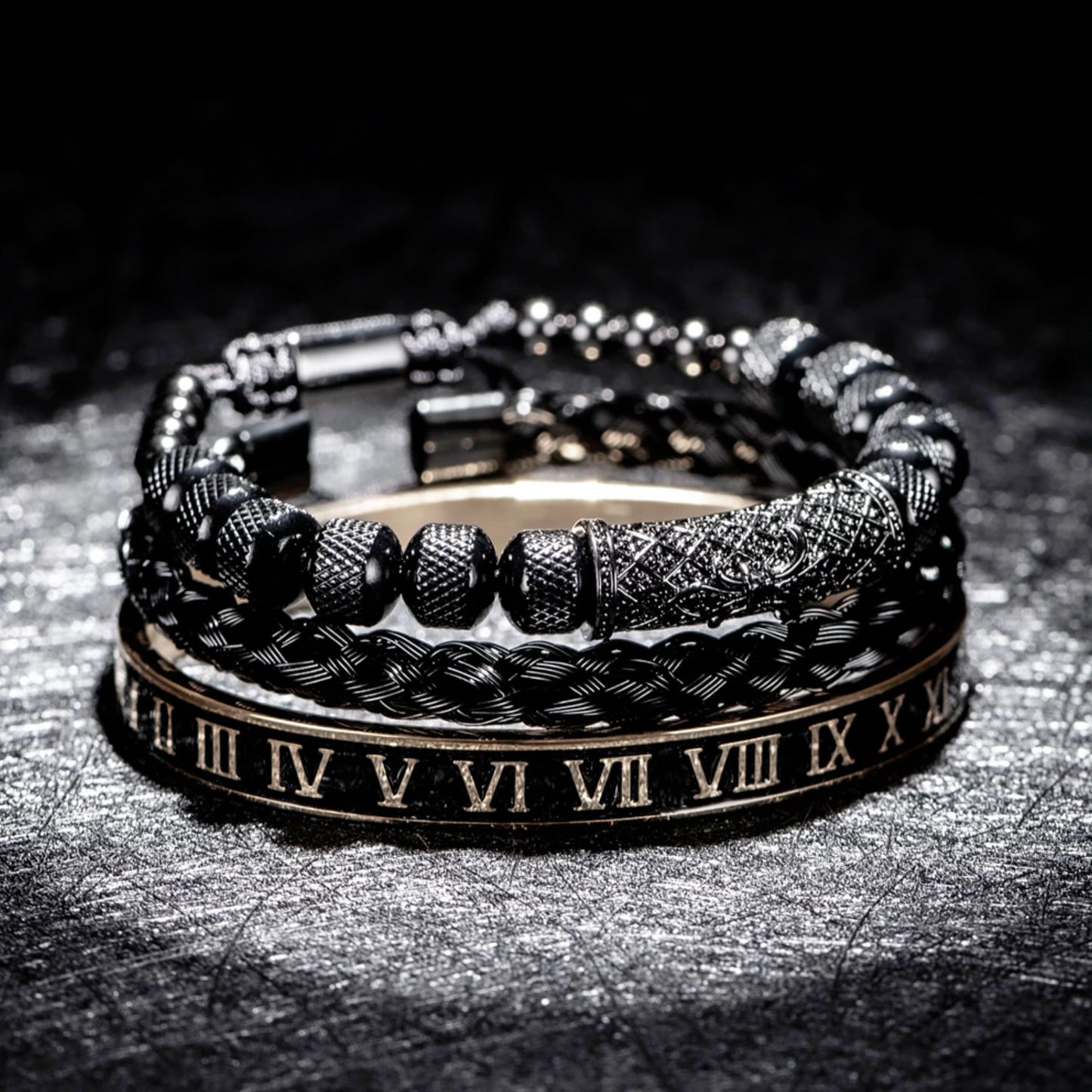 ThroneSet™ - Luxury King Enamel Edition - Verrarie - Matte Black