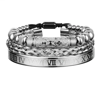 ThroneSet™ - Luxury King Enamel Edition - Verrarie - Sterling Silver